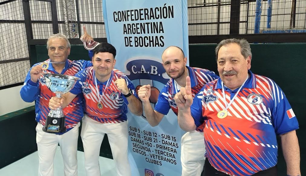 Campeonato Argentino de Bochas: Federación Córdoba Campeón en Parejas