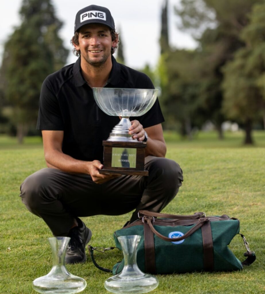 Segundo Oliva Pinto se coronó campeón del Abierto del Oeste de golf